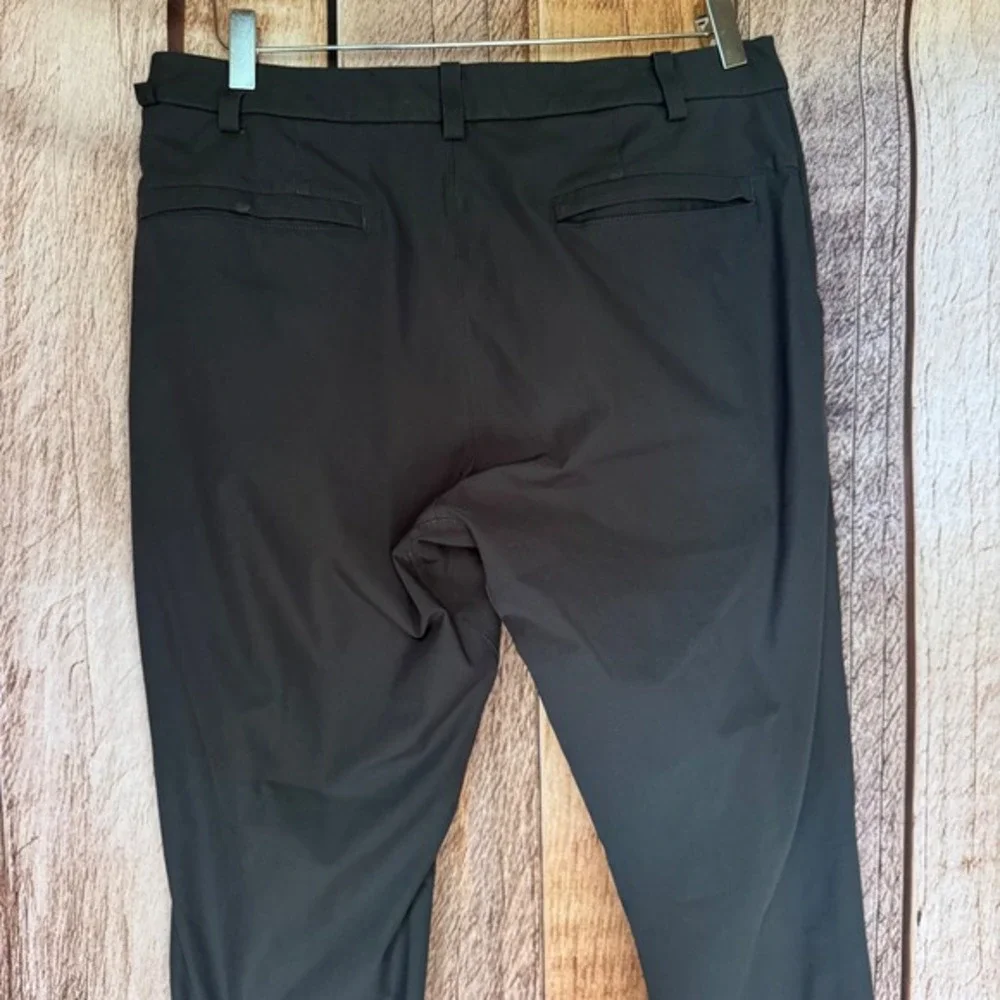 Lululemon ABC Pants‎ Slim Fit Dark Gray Travel Tech Versatile Comfort Size 32